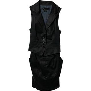 👉 Sleeveless zwart vrouwen Tailored Dress Marc Jacobs Pre-owned , Dames
