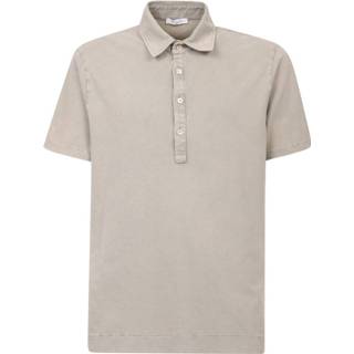 👉 Short sleeve beige l mannen polo shirt Boglioli , Heren