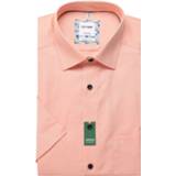 👉 Over hemd zalm OLYMP Tendenz Modern Fit Overhemd zalm, Effen 4063402884421