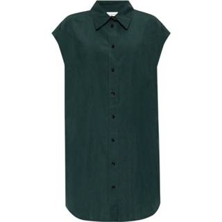 👉 Sleeveless shirt groen vrouwen Silk Lemaire , Dames 3662520694588