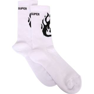 👉 Sock wit onesize mannen Flame-print socks Vision OF Super , Heren