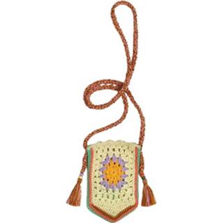 👉 Smartphone beige onesize vrouwen mannen Porta Crochet Fatto a Mano Forte , Dames