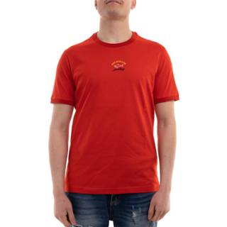 👉 Shirt rood XL mannen T-Shirt Paul and Shark , Heren