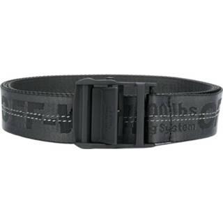 👉 Riem wit zwart onesize mannen Industrial Belt Off White , Heren 8052865034449