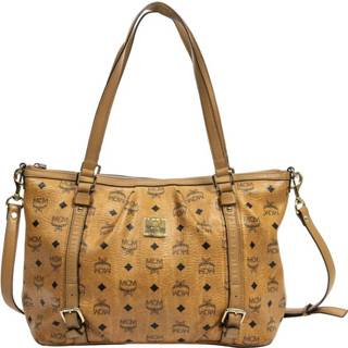 👉 Riem bruin onesize vrouwen Zip Belt Tote MCM Pre-owned , Dames