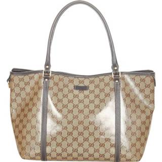 👉 Draagtas bruin kristal onesize vrouwen Kristallen Gucci Vintage , Dames