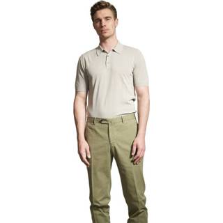 👉 Poloshirt beige mannen Polo Shirt Zanieri , Heren