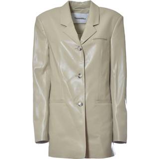 👉 Beige XS vrouwen Mersey Jacket Nanushka , Dames