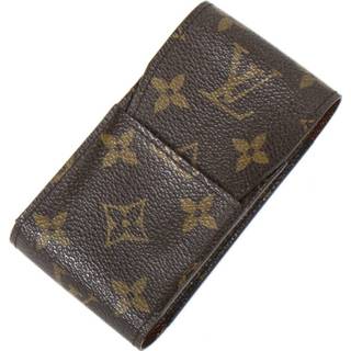 👉 Bruin onesize unisex Sigaretten doosje Louis Vuitton Vintage ,