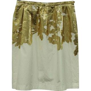 👉 Pencil beige vrouwen Skirt Dries van Noten Pre-owned , Dames