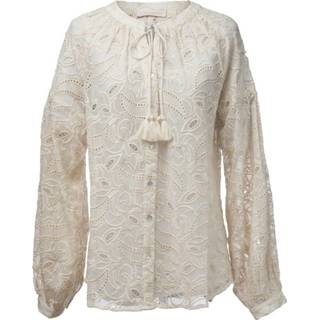 👉 Blous wit XL vrouwen Delphine Blouse Love Lolita , Dames