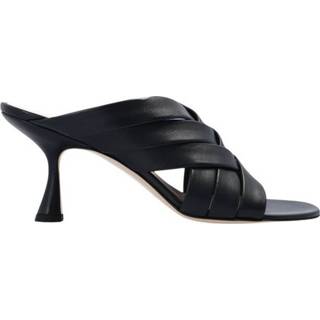 👉 Zwart vrouwen Louie heeled slides Wandler , Dames