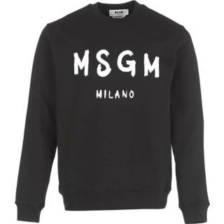 👉 Sweater zwart m mannen Msgm , Heren