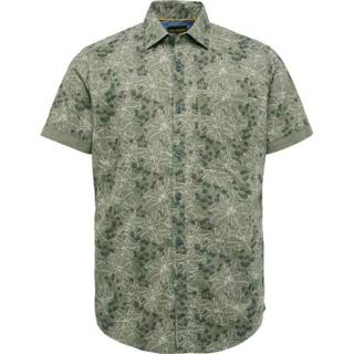 👉 Shirts korte mouw groen XL mannen Short sleeve shirt print PME Legend , Heren