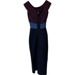 👉 Bandage zwart XS vrouwen Sheena Color Block Dress Hervé Léger , Dames