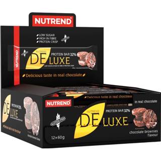 👉 Nutrend - Deluxe Protein Bar (12 Pack) (Chocolate/Brownies - 12 x 60 gram)