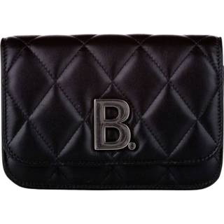 👉 Riem zwart leather onesize vrouwen Pre owned B. Quilted Belt Bag Balenciaga Vintage , Dames