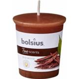 👉 Bolsius Votive 53/45 rond true scents oud wood 1st 8717847139085