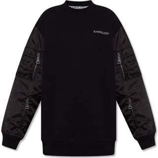 👉 Sweatshirt zwart m mannen Panelled Khrisjoy , Heren