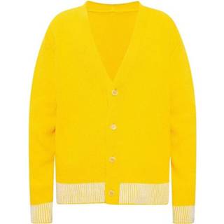 👉 Geel l mannen Cotton cardigan Jacquemus , Heren