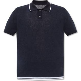👉 Poloshirt blauw XL mannen Polo shirt with short sleeves Jacquemus , Heren