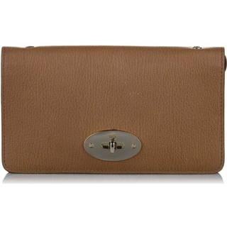 👉 Portemonnee bruin leather onesize vrouwen Wallet on Chain Mulberry Pre-owned , Dames