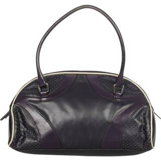 👉 Zwart onesize vrouwen Pre-owned Vitello Drive Bowler Bag Prada Vintage , Dames