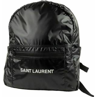 👉 Backpack zwart nylon onesize vrouwen Pre owned Nuxx Saint Laurent Vintage , Dames