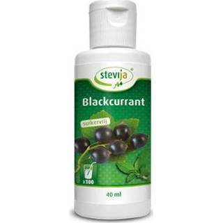 👉 Stevija Stevia limonadesiroop blackcurrant 40ml 8718215181408