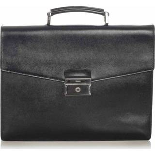 👉 Business tas zwart onesize unisex Pre-owned Saffiano Bag Prada Vintage ,
