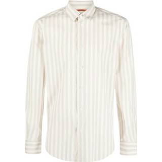 👉 Hemd beige mannen Gestreiftes Barena Venezia , Heren