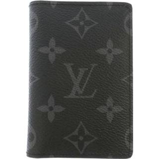 👉 Organizer zwart canvas onesize vrouwen Pre-owned Monogram Eclipse Pocket Louis Vuitton Vintage , Dames