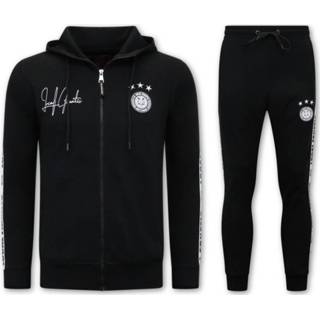 👉 Trainingspak zwart XL mannen Hooded Ribbon LF Amsterdam , Heren