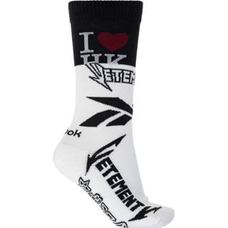 👉 Sock wit mannen Socks Vetements , Heren