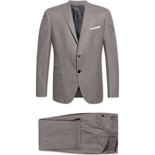 👉 Barret grijs mannen Wool suit Neil Barrett , Heren 7417302471842