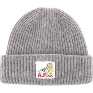 👉 Beanie grijs m mannen A.p.c. , Heren