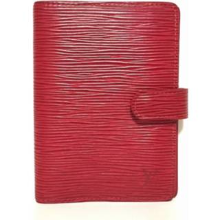 👉 Agenda rood onesize unisex Pre -owned cover Louis Vuitton Vintage ,