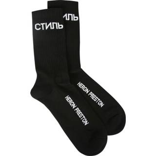 👉 Sock zwart m mannen Socks Heron Preston , Heren