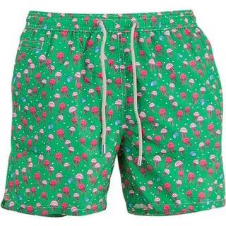 👉 Trap groen l mannen Lighting Micro Fantasy Squidly Shorts MC2 Saint Barth , Heren