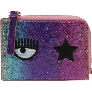 👉 Portemonnee roze onesize vrouwen EYE Star Logo Wallet Chiara Ferragni Collection , Dames