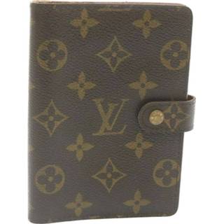 👉 Agenda bruin onesize vrouwen Pre-owned cover Louis Vuitton Vintage , Dames