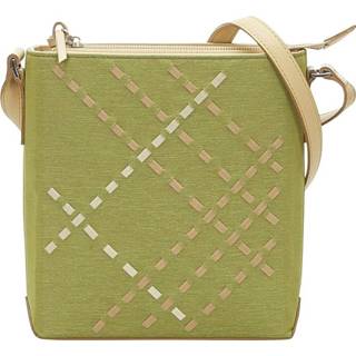 👉 Crossbodytas groen canvas onesize vrouwen van Burberry Vintage , Dames