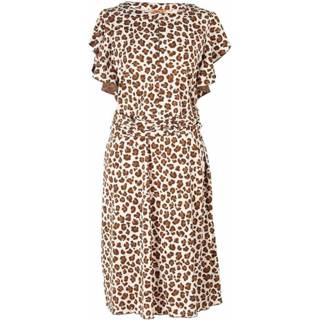 👉 Dress bruin s vrouwen With Animal Prints Tory Burch Pre-owned , Dames