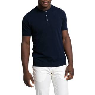 👉 Poloshirt blauw m mannen Polo shirt +39 Masq , Heren