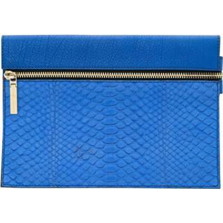 👉 Clutch blauw onesize vrouwen Phyton Victoria Beckham Pre-owned , Dames