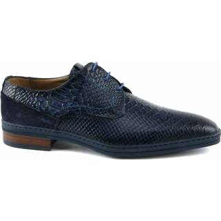 👉 Leren schoen blauw mannen Anaconda Giorgio , Heren