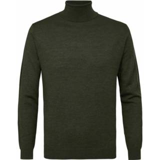 👉 Coltrui groen XL mannen Merino Profuomo , Heren 8719064982666