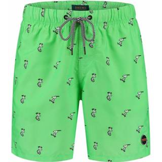 👉 Zwembroek groen XL mannen Happy Skater Snoopy Shiwi , Heren