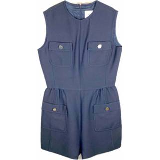 👉 Jumpsuit blauw vrouwen Pre-owned Shorts Valentino Vintage , Dames