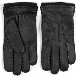 👉 Glove zwart leather XL vrouwen Gloves Mateo Howard London , Dames